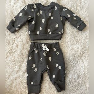 Cat & Jack ghost sweatsuit newborn - adorable!